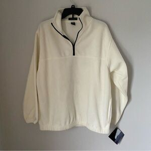 Ultra Club Iceberg Fleece White Pullover